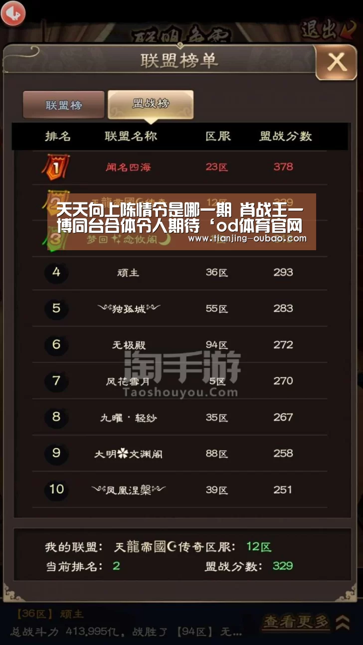 天天向上陈情令是哪一期 肖战王一博同台合体令人期待‘od体育官网’(图2) od体育